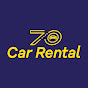 70 Car Rental logo