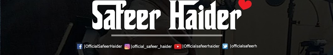 Official Safeer haider YouTube channel avatar