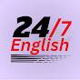 24-7 English logo