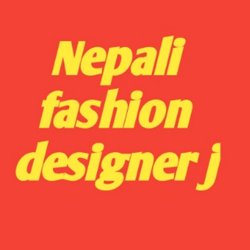Nepali fashion designer J