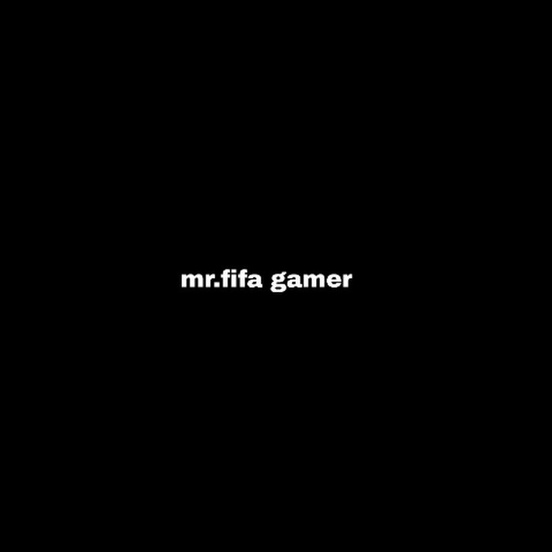 mr fifa gamer