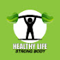 Healthy Life Strong Body logo