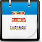 Wajid Medical knowledge logo