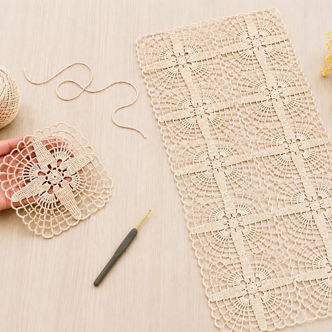 ちいさな手仕事♡crochet doily YouTube
