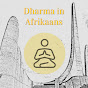 Dharma in Afrikaans logo