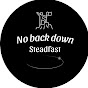 No back down. Steadfast logo