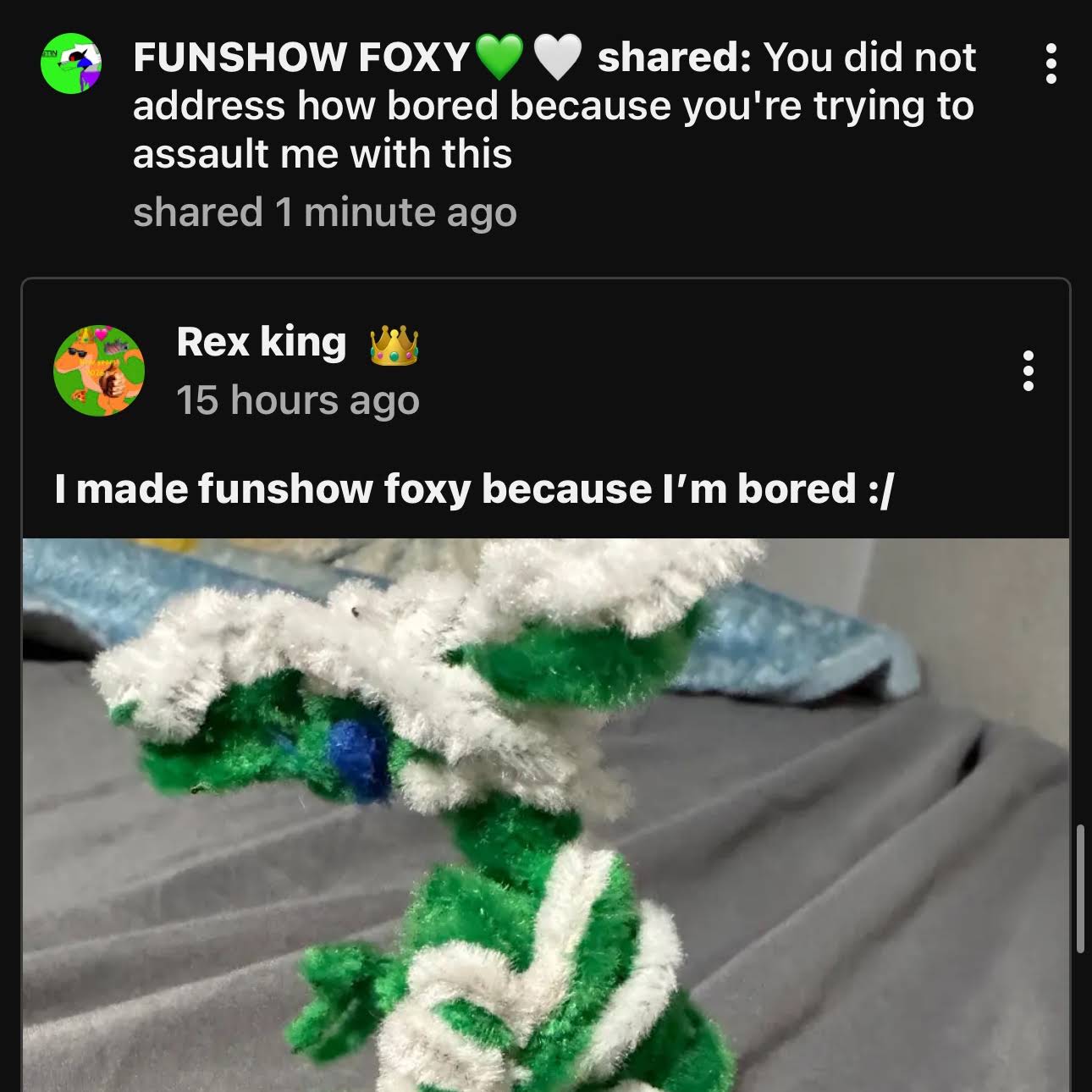 Post from Rex King