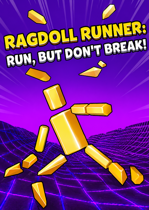 Ragdoll Runner: Run, but Don't Break! — cover art