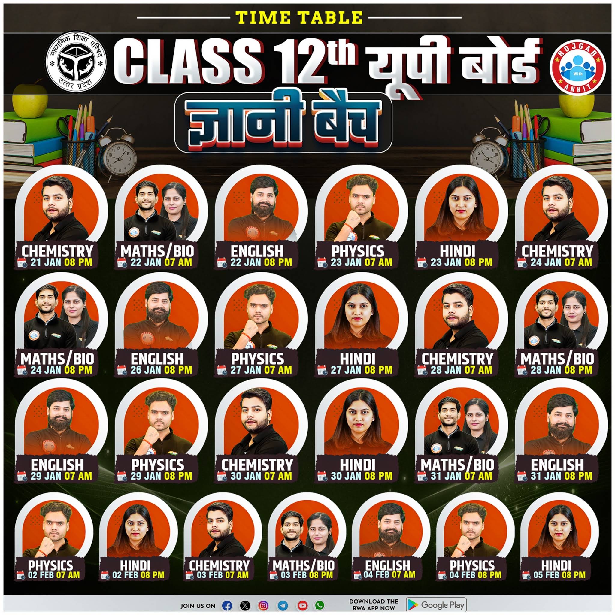 Post from RWA TUITION CLASSES