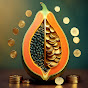 The papaya economic  logo