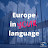 Europe In Your Language