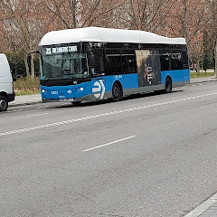 Roberto Rutas en Buses en Madrid