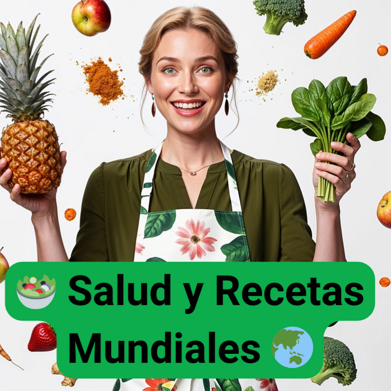 🥗 Salud y Recetas Mundiales 🌏