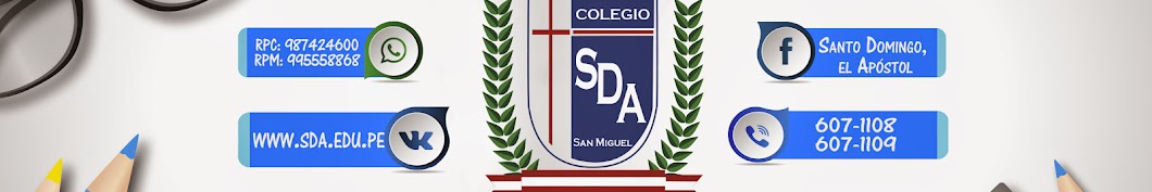 Canal SDA - (Colegio Particular Santo Domingo, el ApÃ³stol - San Miguel - Lima - PerÃº) رمز قناة اليوتيوب