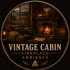 Vintage Cabin Fireplace