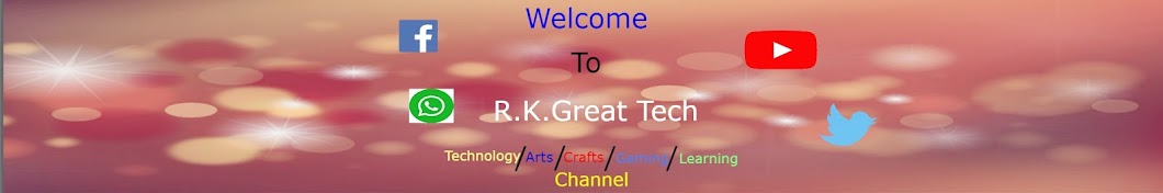 R.K. Great Tech Avatar de canal de YouTube