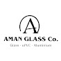 amanglass aluminium logo