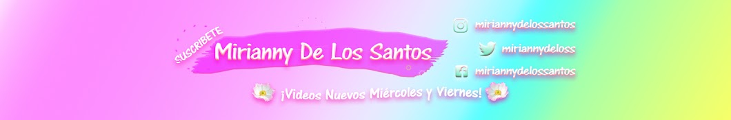Mirianny De los santos यूट्यूब चैनल अवतार