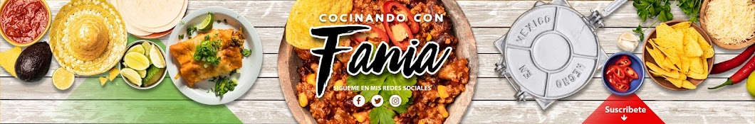 Cocinando con Fania رمز قناة اليوتيوب