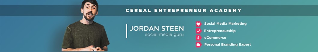 Cereal Entrepreneur - Jordan Steen Avatar canale YouTube 