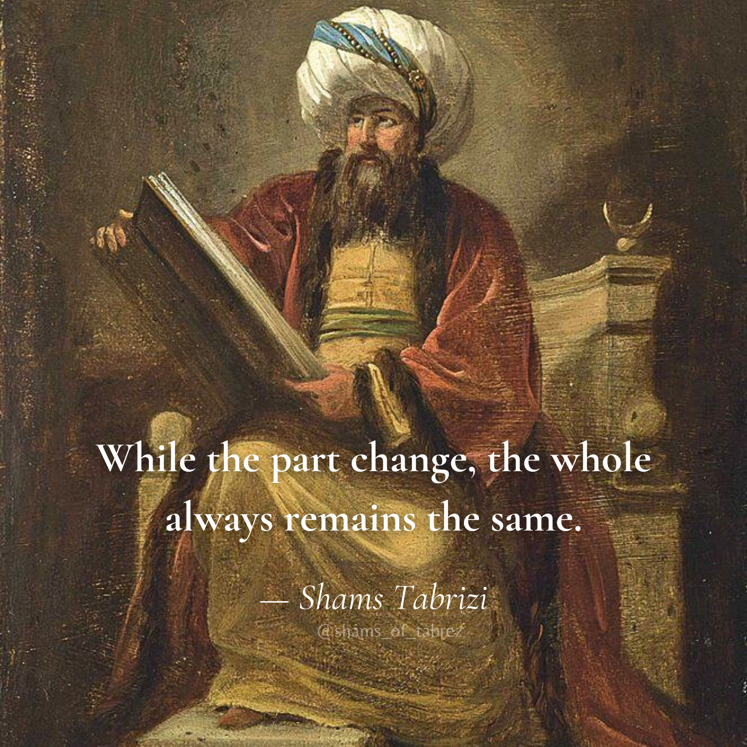 Post from Shams of Tabrez