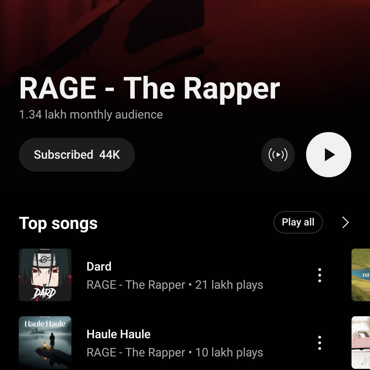 Post from RAGE - The Rapper