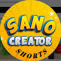 Sano Creater shorts  logo