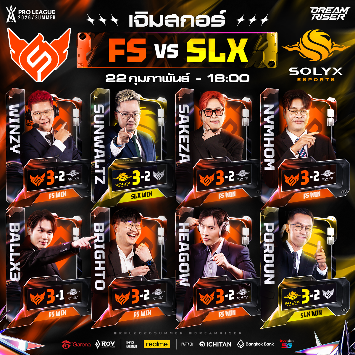 Post from Garena RoV Thailand