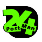 24 Post Man logo