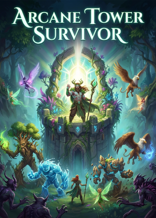 Arcane Tower Survivor — cover art