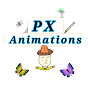 PX Animations. logo