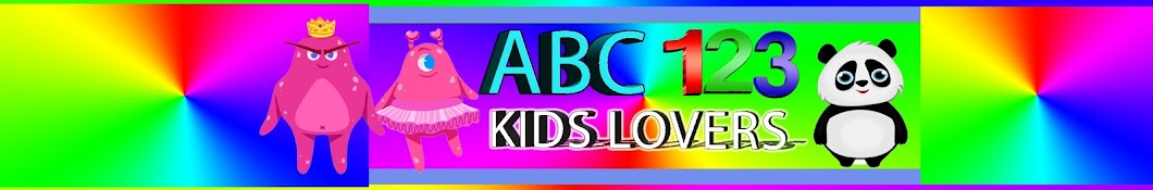 ABC Alphabet & numbers for kids lovers YouTube channel avatar