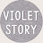 Violet story scrapbooking