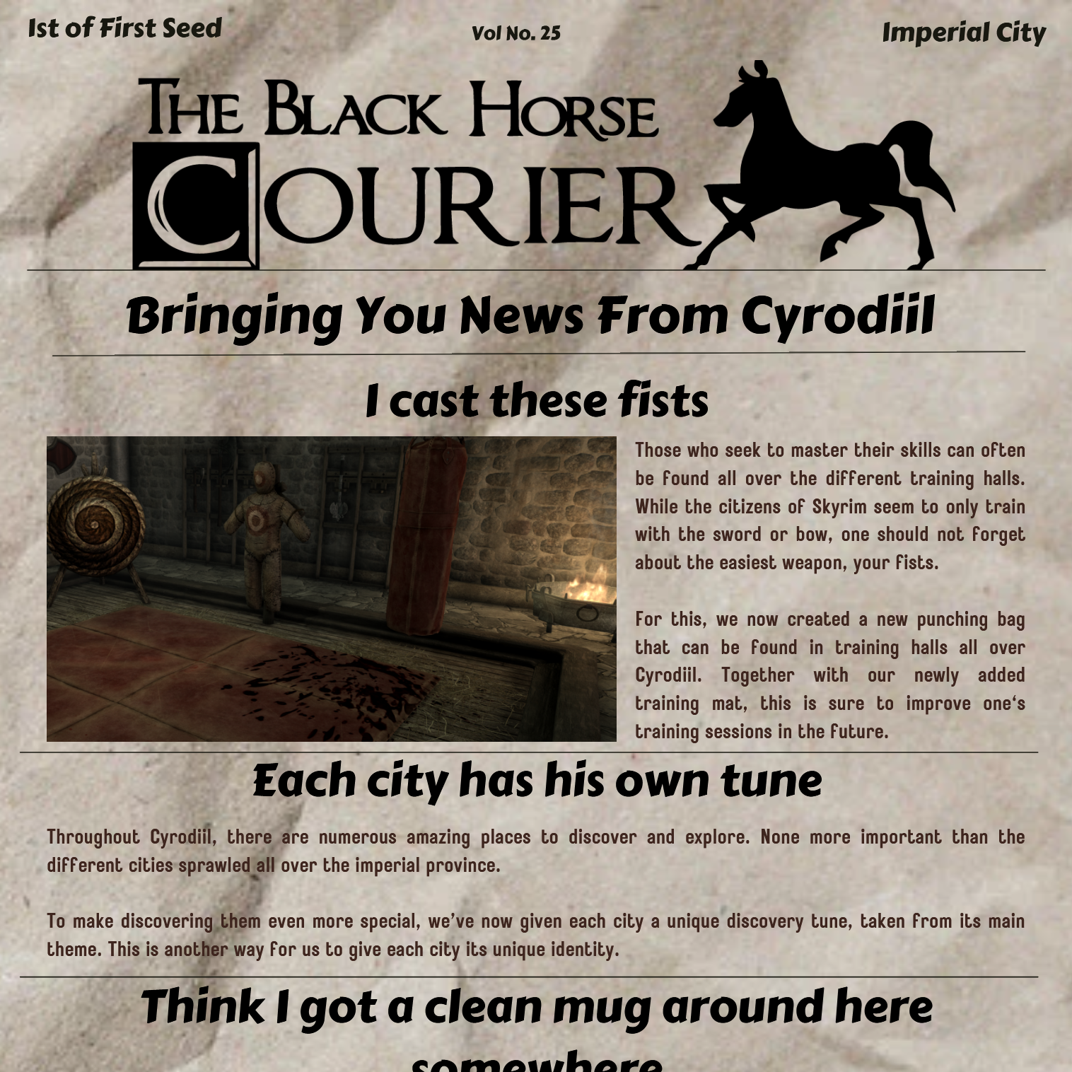 Post from Beyond Skyrim