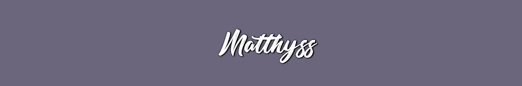 Matthyss YouTube channel avatar