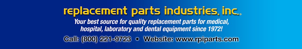 Replacement Parts Industries, Inc. ইউটিউব চ্যানেল অ্যাভাটার