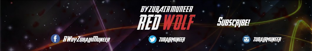 Red Wolf By Zubair Muneer Avatar canale YouTube 