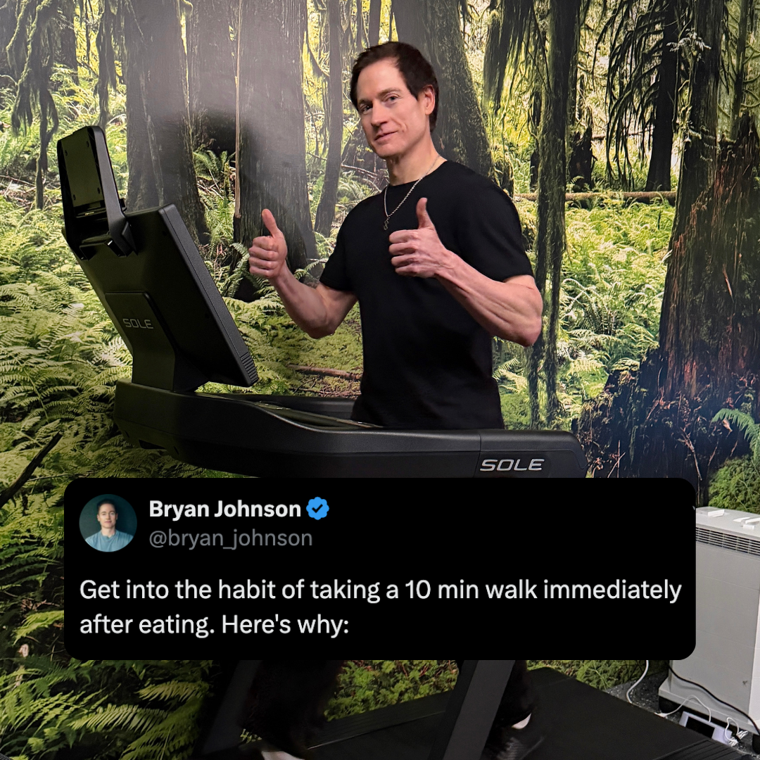 Post from Bryan Johnson