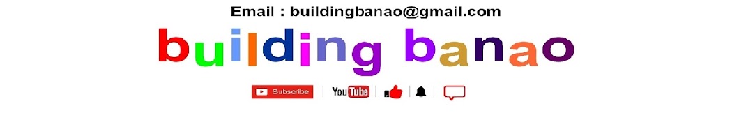 building banao YouTube channel avatar