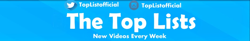 The Top Lists YouTube channel avatar