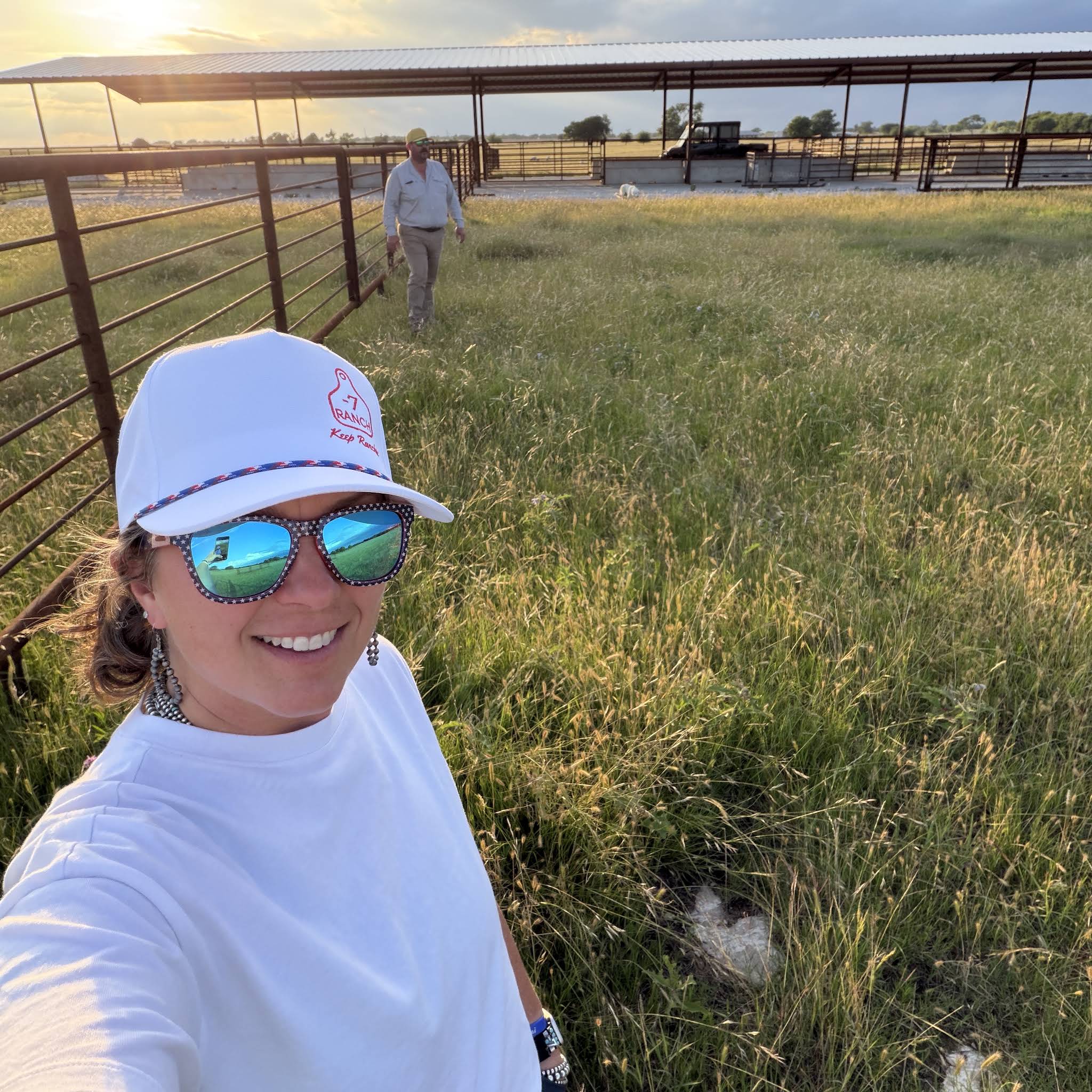 Post from Bar 7 Ranch