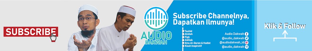 Audio Dakwah Avatar de canal de YouTube
