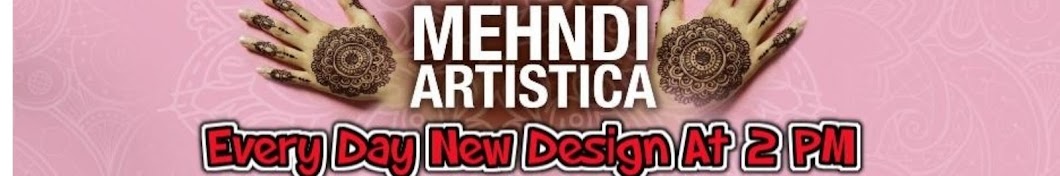 MehndiArtistica YouTube channel avatar