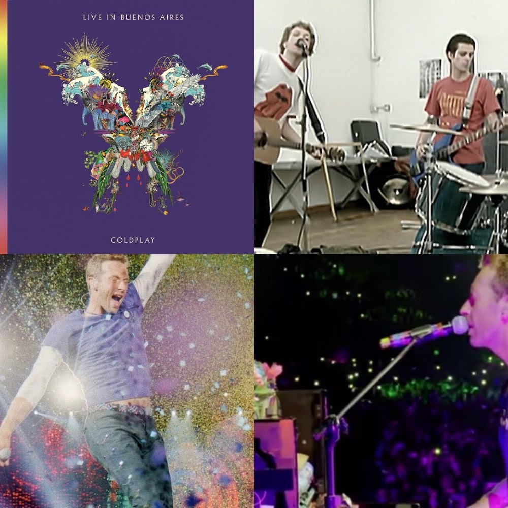 Coldplay Singles (+ Live in Buenos Aires)