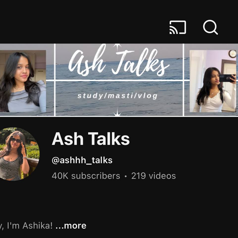 Post from Ash Talks