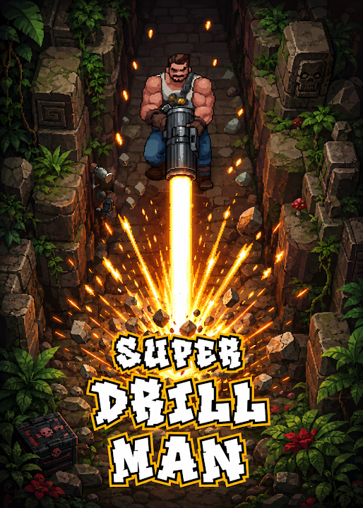 Super Drill Man — cover art