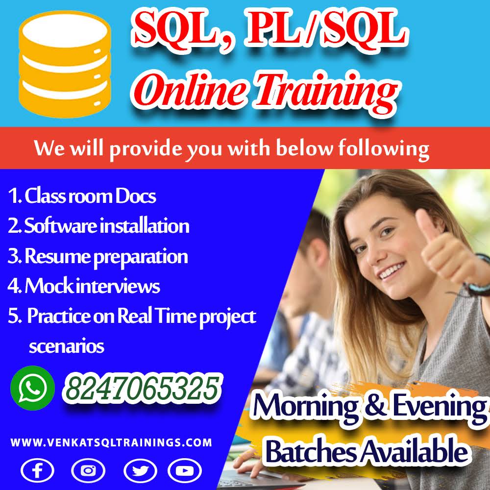 Post from Venkat SQL Training