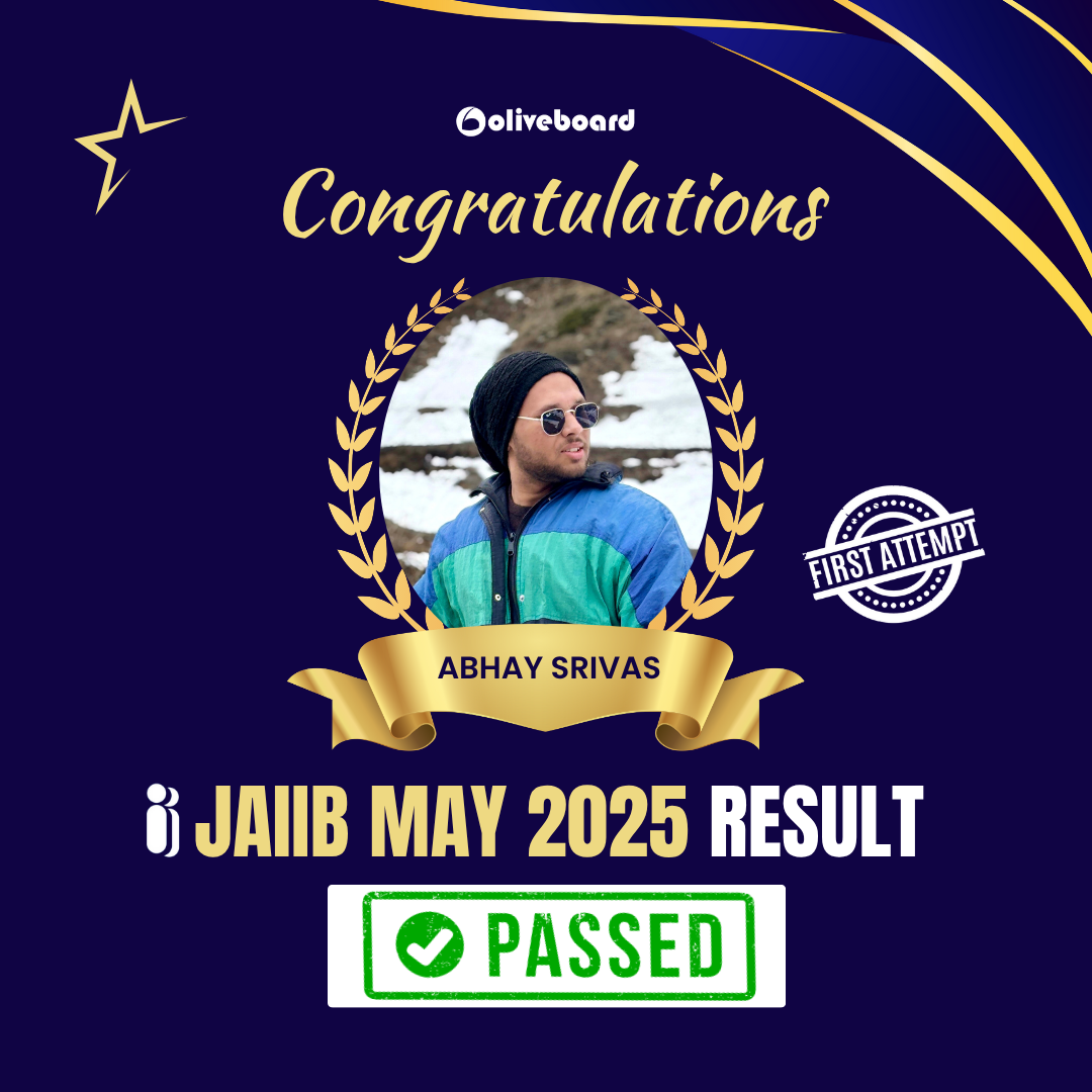 Post from Oliveboard JAIIB CAIIB