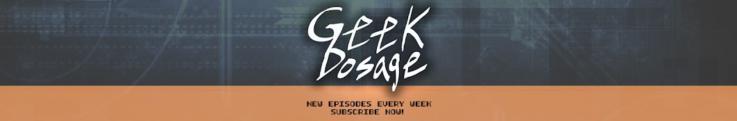 Geek Dosage YouTube channel avatar