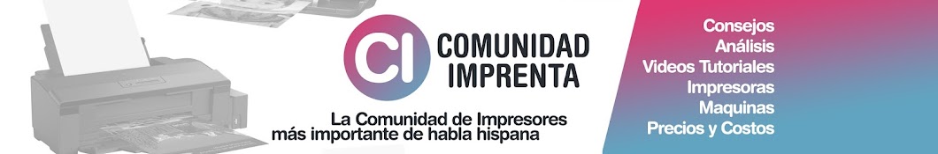 Comunidad Imprenta Avatar channel YouTube 